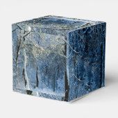 Winter Wonderland Glittery Snow Forest Favor Box Bedankdoosjes (Achterkant)