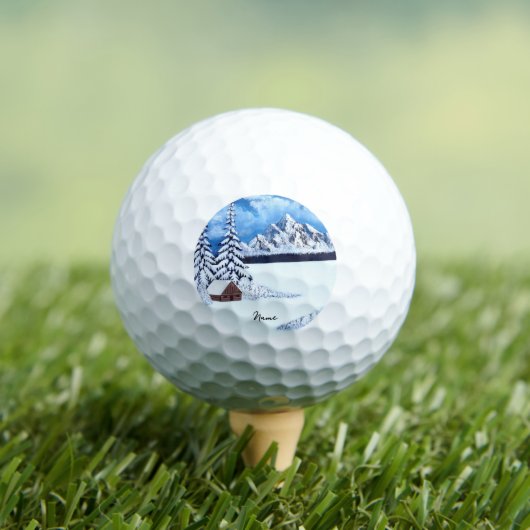 Winter Wonderland Golfballen (Insitu Shirt)