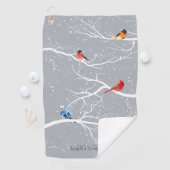 Winter Wonderland Golfhanddoek (Insitu)