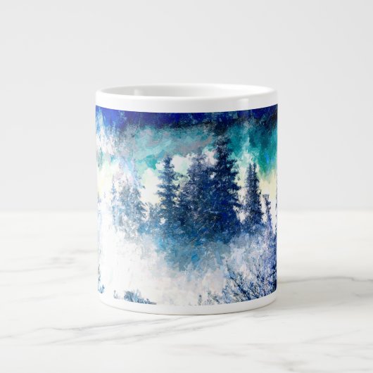 Winter Wonderland Grote Koffiekop (Voorkant)