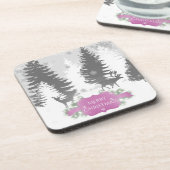 Winter Wonderland Hard plastic onderzetter - Magen (Linkerzijde)