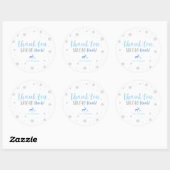 Winter wonderland, heel erg bedankt sticker (Vel)