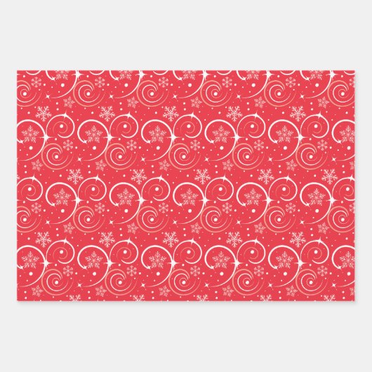 Winter Wonderland Holiday Kerstmis Inpakpapier Vel (Voorkant 2)