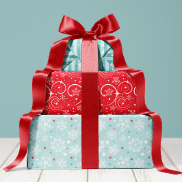 Winter Wonderland Holiday Kerstmis Inpakpapier Vel