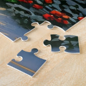 Winter Wonderland Huis Legpuzzel (Zijkant)