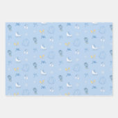 Winter Wonderland Ice Figuur Schaats Ice Schaats B Inpakpapier Vel (Voorkant 2)