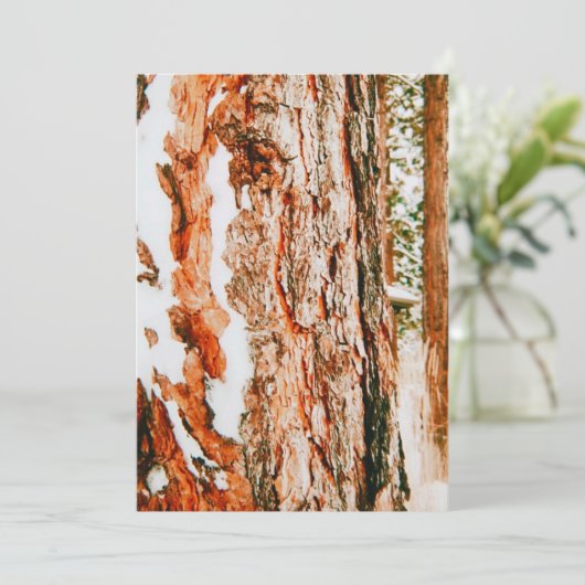 Winter Wonderland in Bend - Oregon Feestdagenkaart (Staand voorkant)