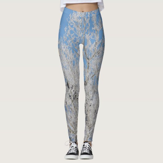 Winter Wonderland in Colorado Leggings (Voorkant)