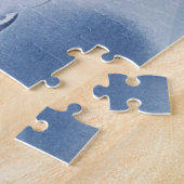 Winter Wonderland in een klein stadje Legpuzzel (Zijkant)