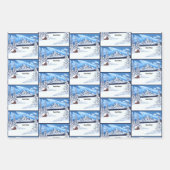 Winter Wonderland Inpakpapier Vel (Voorkant)