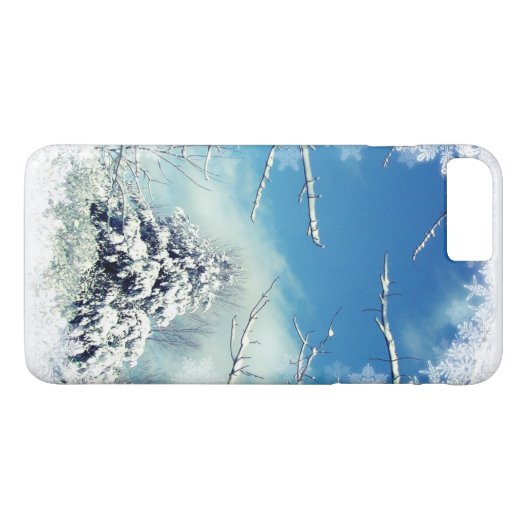 Winter Wonderland iPhone 8/7 plus Hoesje (Achterkant (Horizontaal))