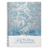 Winter Wonderland, Joined Hearts Bruiloft Notitieb Notitieboek (Voorkant)