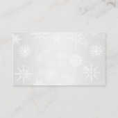 Winter Wonderland, Joined Hearts Place Cards - Roo Plaatskaartje (Achterkant)