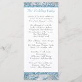 Winter Wonderland, Joined Hearts Trouwprogramma 2 Programmakaart (Achterkant)