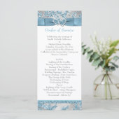 Winter Wonderland, Joined Hearts Trouwprogramma 2 Programmakaart (Staand voorkant)