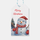 Winter Wonderland Joy Cadeaulabel (Voorkant)