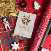 Winter Wonderland Joyful Noel Vakantie Kaart