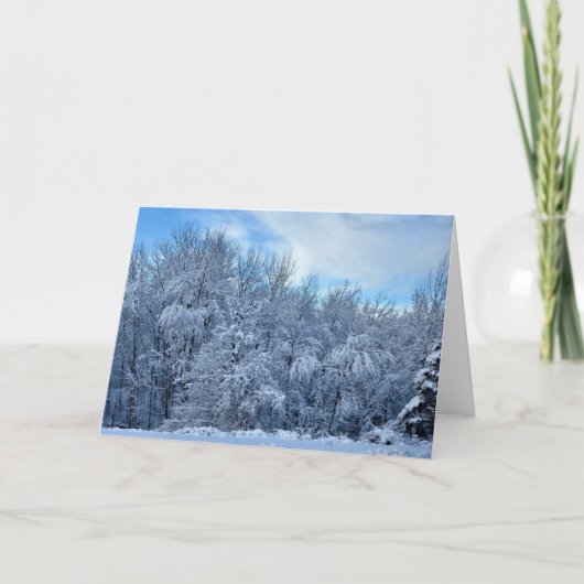 Winter Wonderland Kaart (Voorkant)