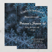 Winter Wonderland Kaart (Voorkant / Achterkant)