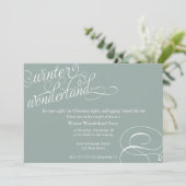 Winter Wonderland Kaart (Staand voorkant)