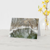 Winter Wonderland Kaart (Gele Bloem)