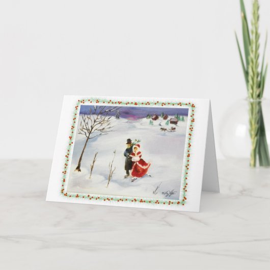 Winter Wonderland Kaart (Voorkant)