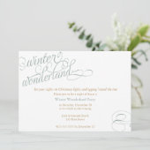 Winter Wonderland Kaart (Staand voorkant)