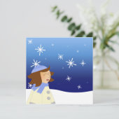 Winter Wonderland Kaart (Staand voorkant)