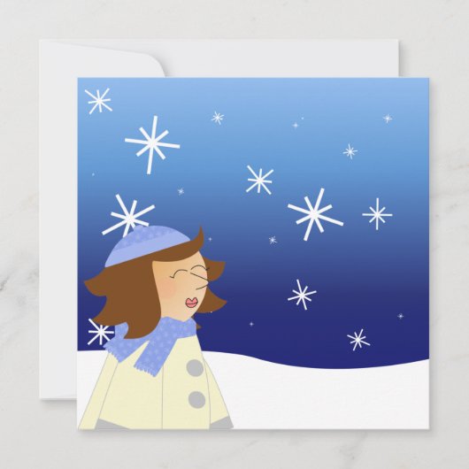Winter Wonderland Kaart (Voorkant)
