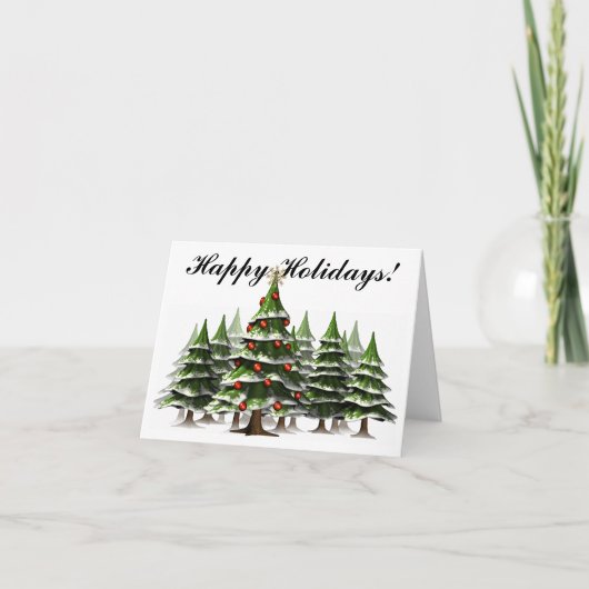 Winter Wonderland Kaart (Voorkant)