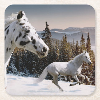 Winter Wonderland Kartonnen Onderzetters