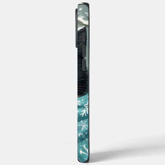Winter Wonderland Kat Case-Mate iPhone Case (Achterkant / Links)