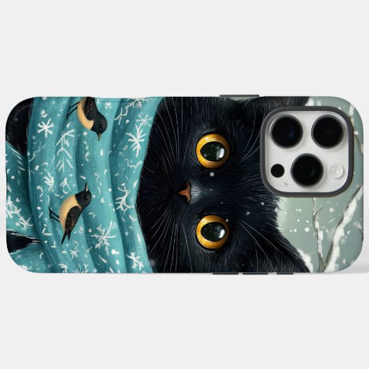 Winter Wonderland Kat Case-Mate iPhone Case (Achterkant (horizontaal))