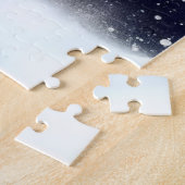 Winter Wonderland Kat Legpuzzel (Zijkant)