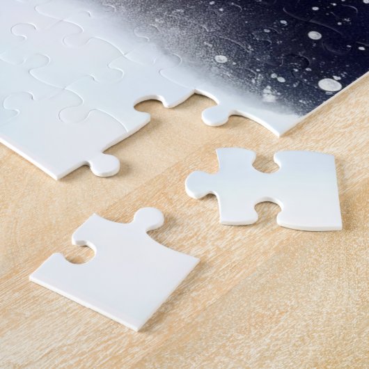 Winter Wonderland Kat Legpuzzel (Zijkant)