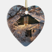 Winter Wonderland Keramisch Ornament (Rechts)