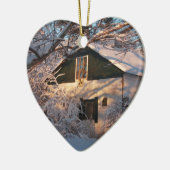 Winter Wonderland Keramisch Ornament (Links)