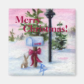 Winter Wonderland Kerst! Magneet (Voorkant)