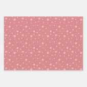 Winter Wonderland Kerst Wrapping Papier Set Inpakpapier Vel (Voorkant 3)