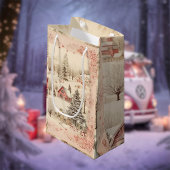  Winter Wonderland Kerstcadeau Tas Klein Cadeauzakje