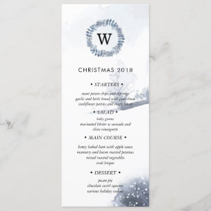 Winter Wonderland Kerstdiner Uitnodiging