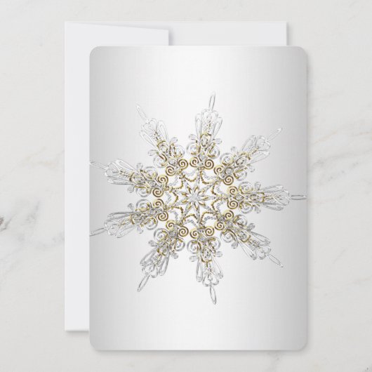 Winter Wonderland kerstfeestdag 2 Kaart (Achterkant)