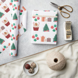 Winter Wonderland: kerstinpakpapier Cadeaupapier