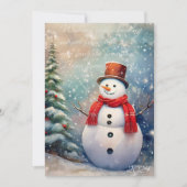 Winter Wonderland kerstkaart (Voorkant)