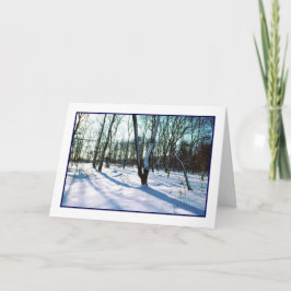 'Winter Wonderland' Kerstkaart - Seizoen Feestdagen Kaart
