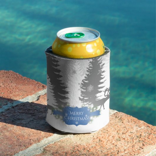 Winter Wonderland Kerstkoeler - Blauw Blikjeskoeler (Insitu Zwembad)