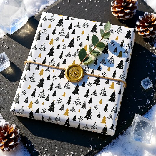 Winter Wonderland Kerstmis Cadeaupapier