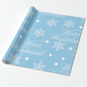 Winter Wonderland Kerstmis Cadeaupapier
