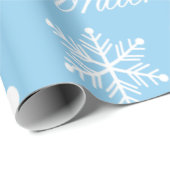 Winter Wonderland Kerstmis Cadeaupapier (Rol Hoek)