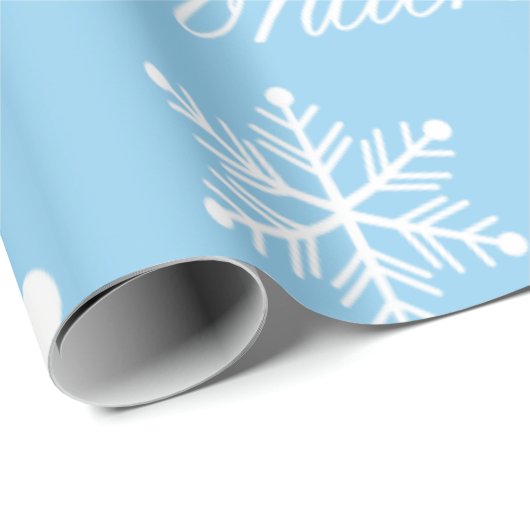 Winter Wonderland Kerstmis Cadeaupapier (Rol Hoek)